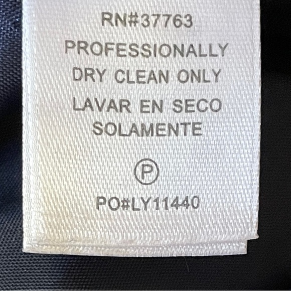 Laundry by Shelli Segal Strapless Navy Satin Rosette Cocktail Party Dress Size 6 - Picture 7 of 7